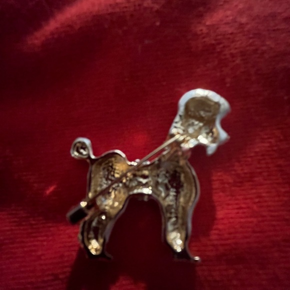 White Poodle Brooch NWT - Picture 4 of 4